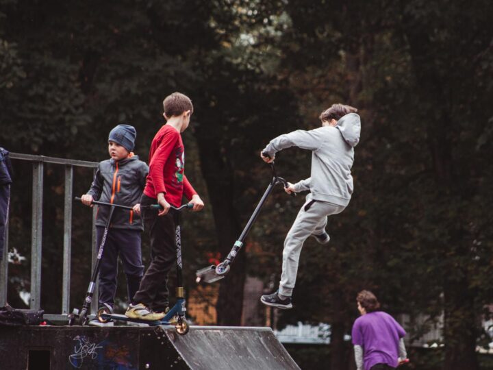 Parco Trampolino 7 Saltare Bambini