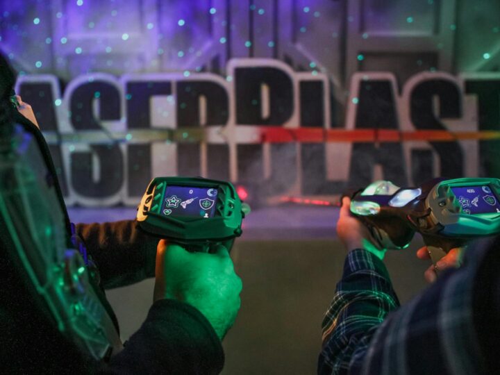 GOPARK INTERIEUR  Parque de Paintball Laser Game y trampolines