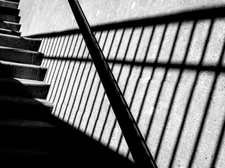 Escalier du Pfaffenteich de la rive sud