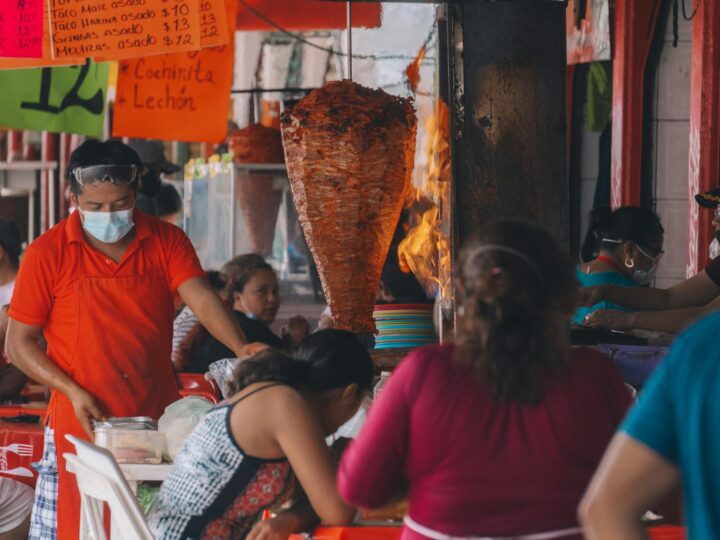Mercado semanal en Dren