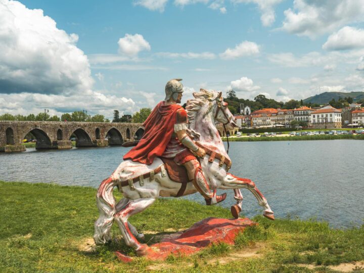 Statue von Decebal